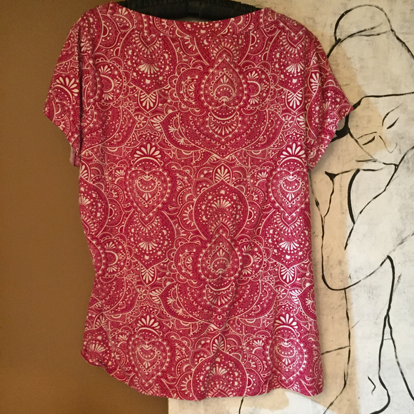 *50%OFF BUNDLES*LOFT bandana print top - Picture 2 of 6